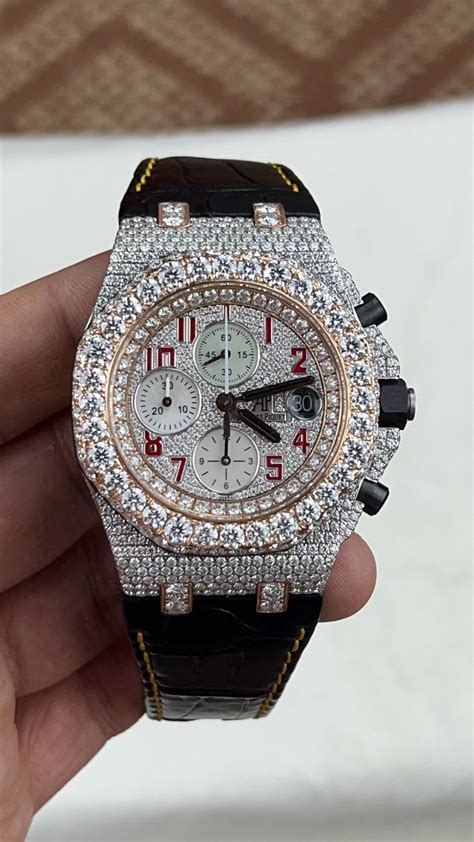 fully iced out audemars piguet replica|audemars piguet for sale.